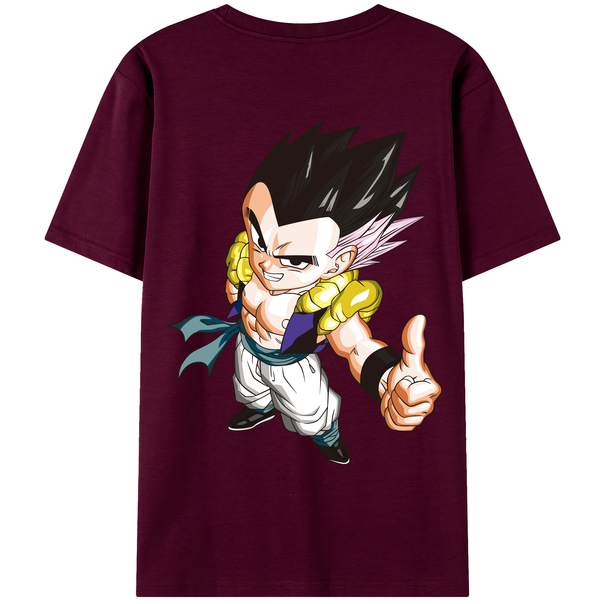 （画像用） ドラゴンボール ベジータ四世（Bejīta Yonsei）DRAGON BALL Vegeta IV レディース半袖Tシャツ(バックプリント)